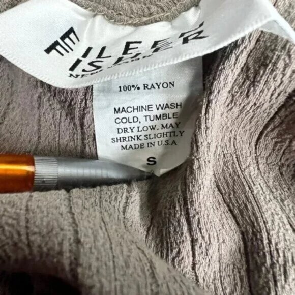 Eileen Fisher Fluid Drape Skirt Set Size S - Picture 12 of 12